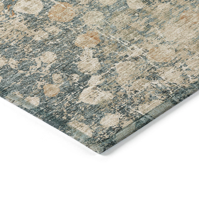 Addison Chantille ACN2113 Abstract Machine Made Transitional Putty Rug