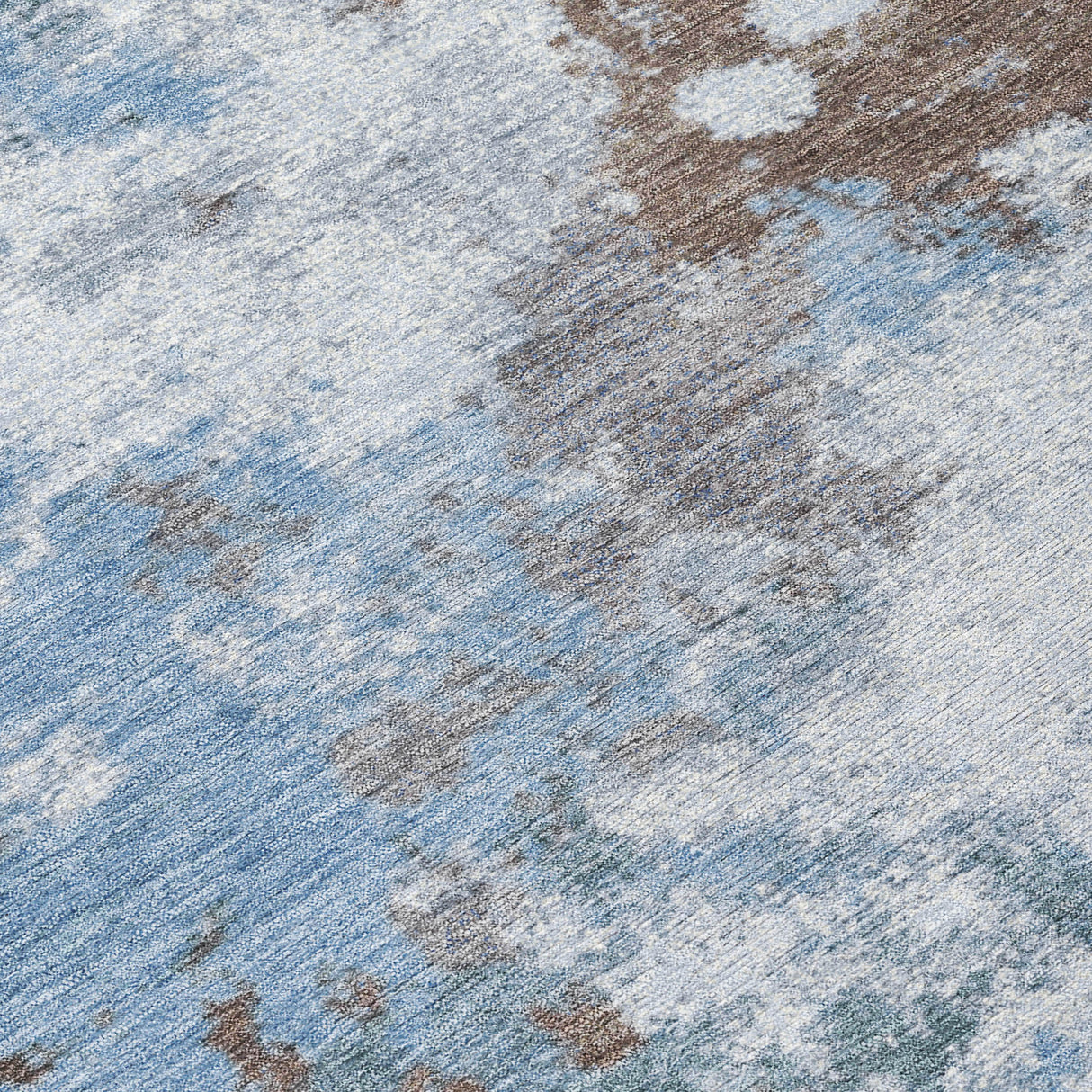 Addison Chantille ACN2114 Abstract Machine Made Transitional Brown Rug
