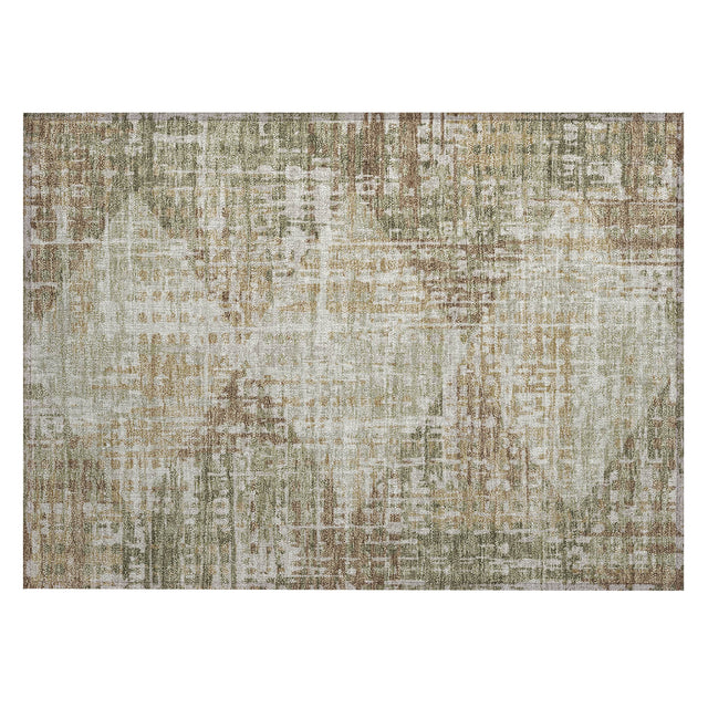 Addison Chantille ACN2116 Geometric Machine Made Transitional Fern Rug
