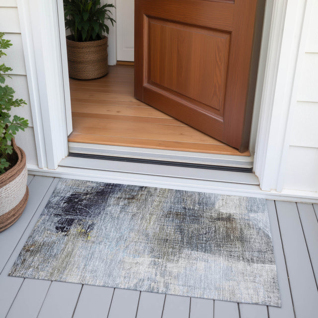 Addison Chantille ACN2117 Abstract Machine Made Transitional Sky Rug