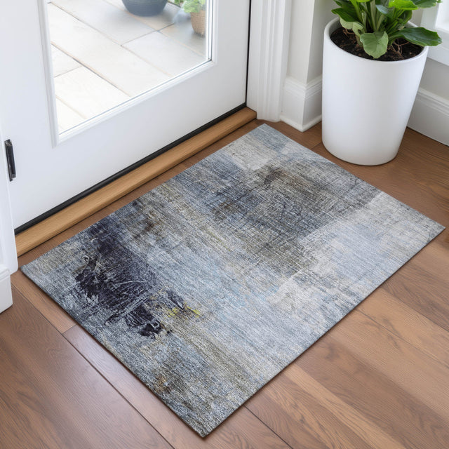 Addison Chantille ACN2117 Abstract Machine Made Transitional Sky Rug