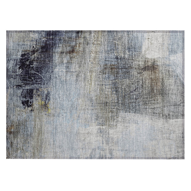 Addison Chantille ACN2117 Abstract Machine Made Transitional Sky Rug