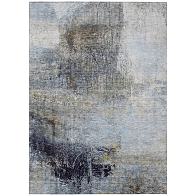 Addison Chantille ACN2117 Abstract Machine Made Transitional Sky Rug
