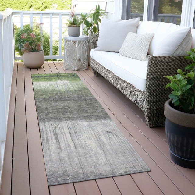 Addison Chantille ACN2118 Abstract Machine Made Transitional Fern Rug