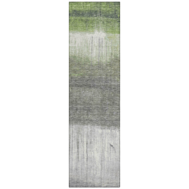 Addison Chantille ACN2118 Abstract Machine Made Transitional Fern Rug