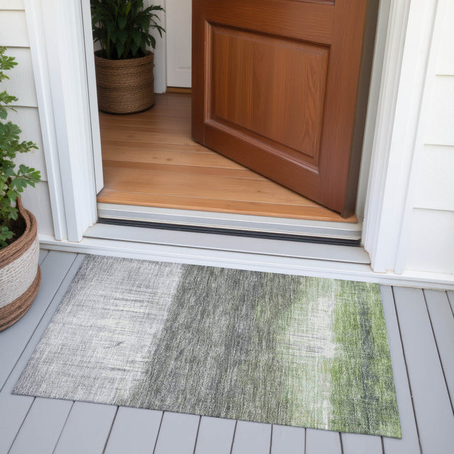 Addison Chantille ACN2118 Abstract Machine Made Transitional Fern Rug