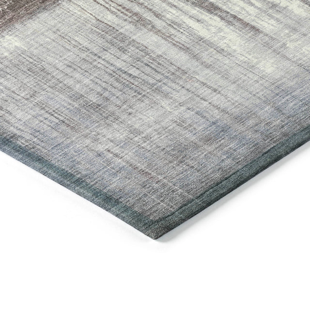 Addison Chantille ACN2118 Abstract Machine Made Transitional Paprika Rug