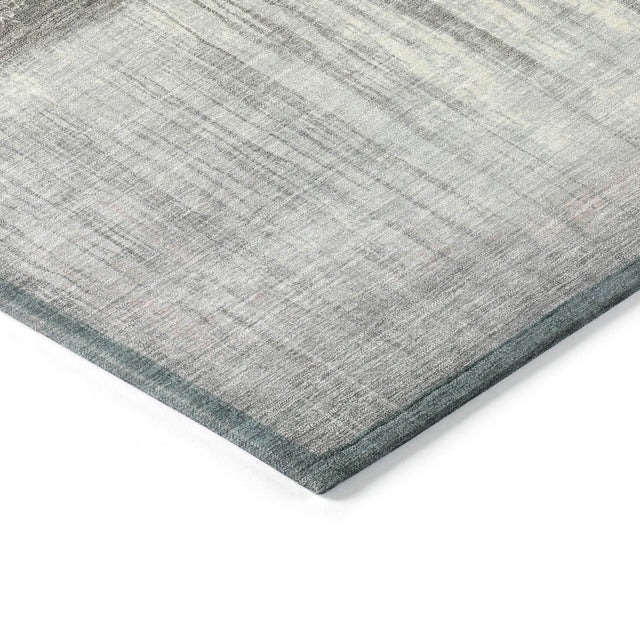 Addison Chantille ACN2118 Abstract Machine Made Transitional Taupe Rug