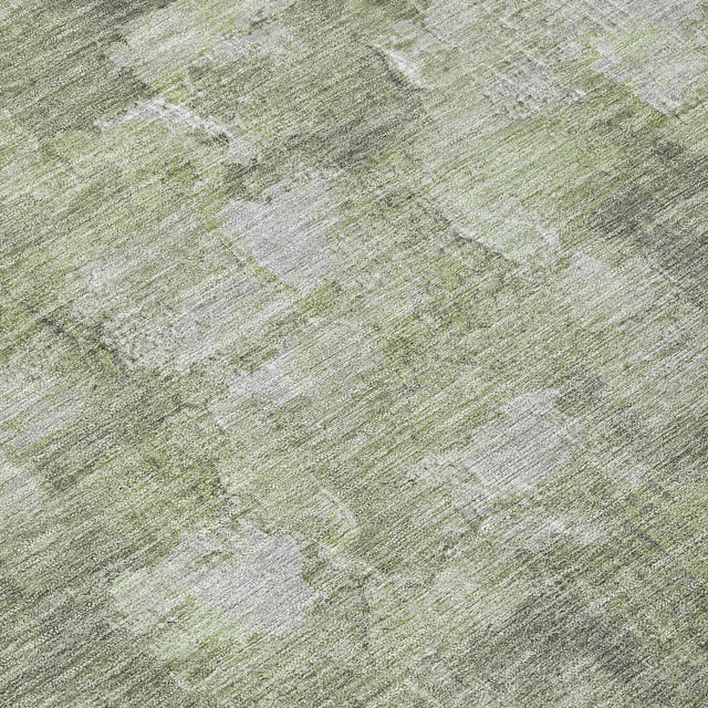 Addison Chantille ACN2119 Abstract Machine Made Transitional Fern Rug