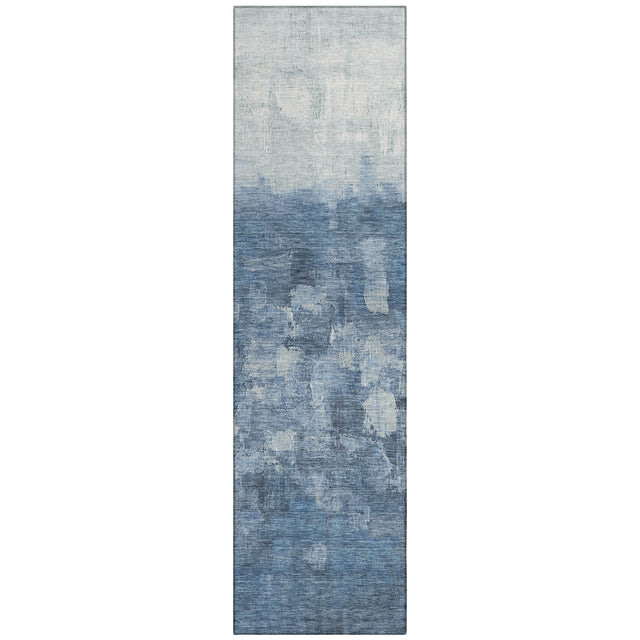 Addison Chantille ACN2119 Abstract Machine Made Transitional Navy Rug