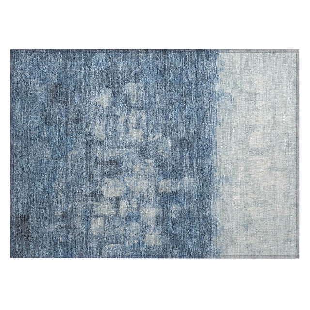 Addison Chantille ACN2119 Abstract Machine Made Transitional Navy Rug