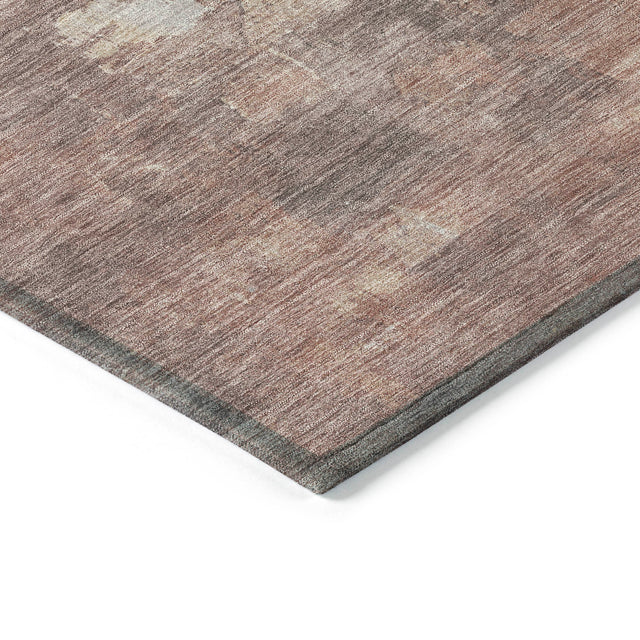 Addison Chantille ACN2119 Abstract Machine Made Transitional Paprika Rug