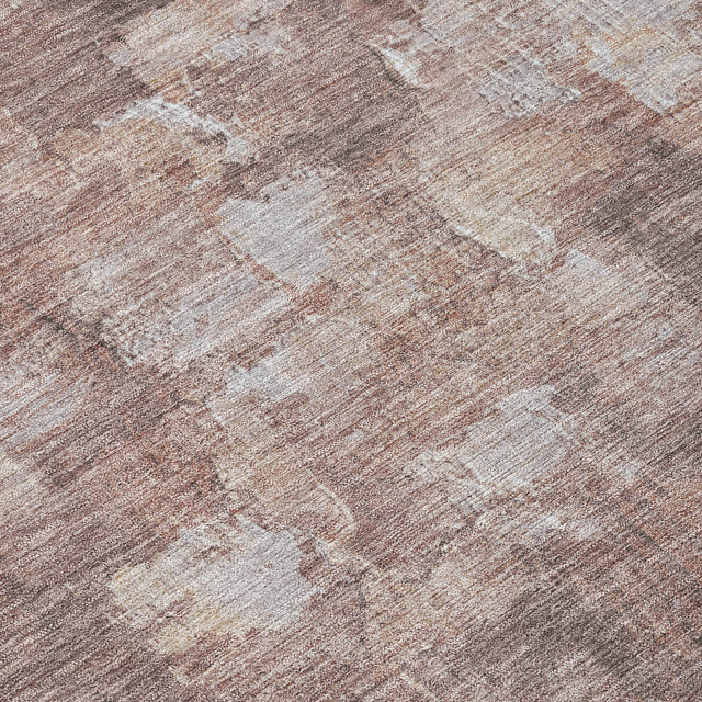 Addison Chantille ACN2119 Abstract Machine Made Transitional Paprika Rug