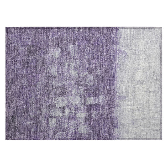 Addison Chantille ACN2119 Abstract Machine Made Transitional Purple Rug
