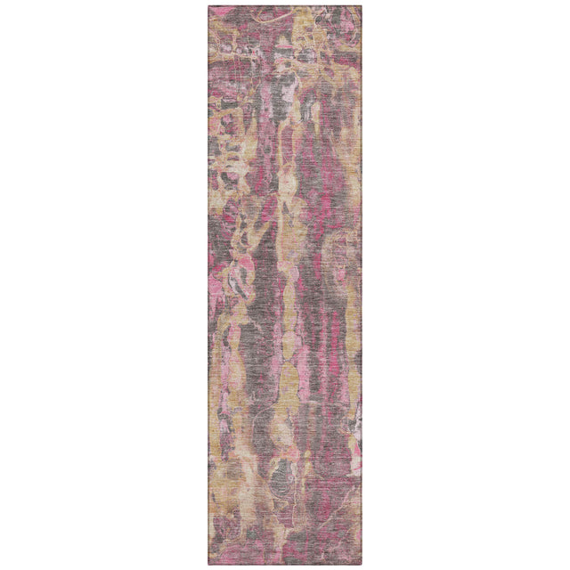 Addison Chantille ACN2120 Abstract Machine Made Transitional Blush Rug