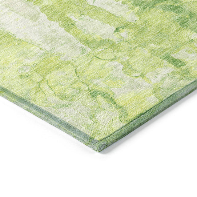 Addison Chantille ACN2120 Abstract Machine Made Transitional Lime Rug