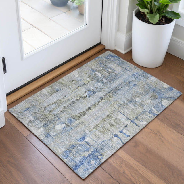 Addison Chantille ACN2120 Abstract Machine Made Transitional Sky Rug