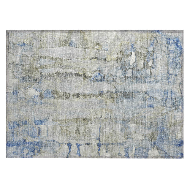 Addison Chantille ACN2120 Abstract Machine Made Transitional Sky Rug