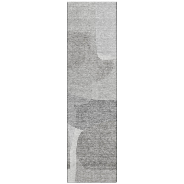 Addison Chantille ACN2121 Blocks Machine Made Transitional Linen Rug