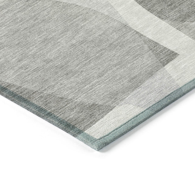 Addison Chantille ACN2121 Blocks Machine Made Transitional Linen Rug