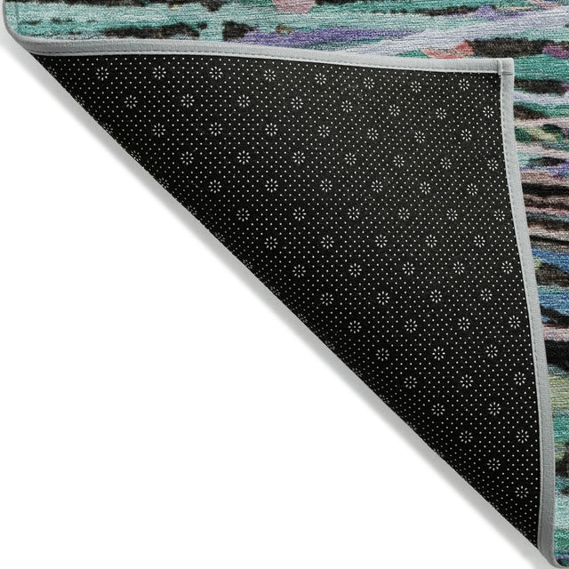 Addison Chantille ACN2125 Stripes Machine Made Transitional Blue Rug