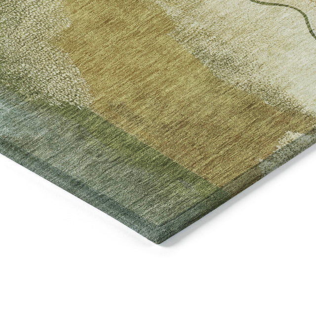 Addison Chantille ACN2127 Modern Machine Made Transitional Green Rug