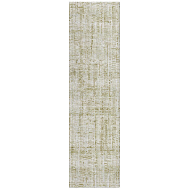 Addison Chantille ACN2130 Stripes Machine Made Transitional Beige Rug