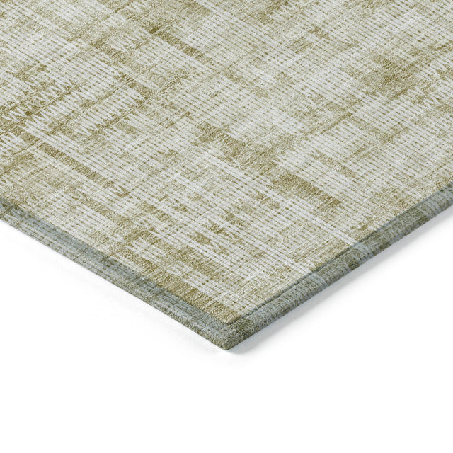 Addison Chantille ACN2130 Stripes Machine Made Transitional Beige Rug