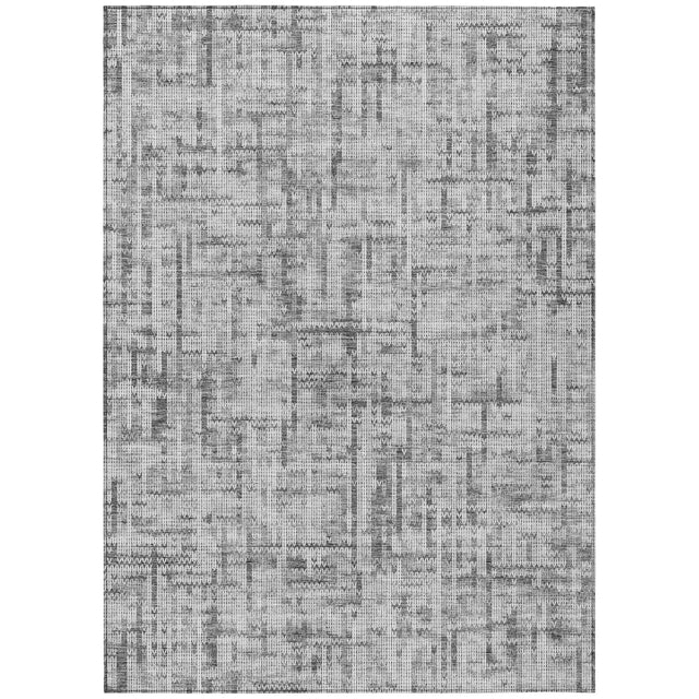 Addison Chantille ACN2130 Stripes Machine Made Transitional Gray Rug