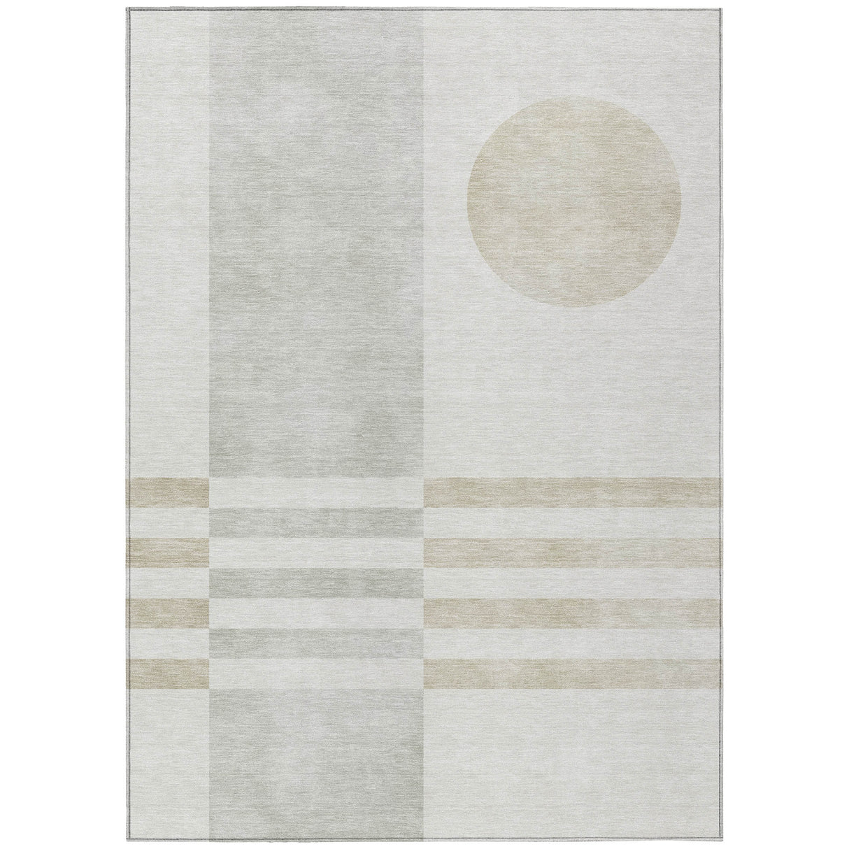 Addison Chantille ACN2131 Geometric Machine Made Transitional Linen Rug