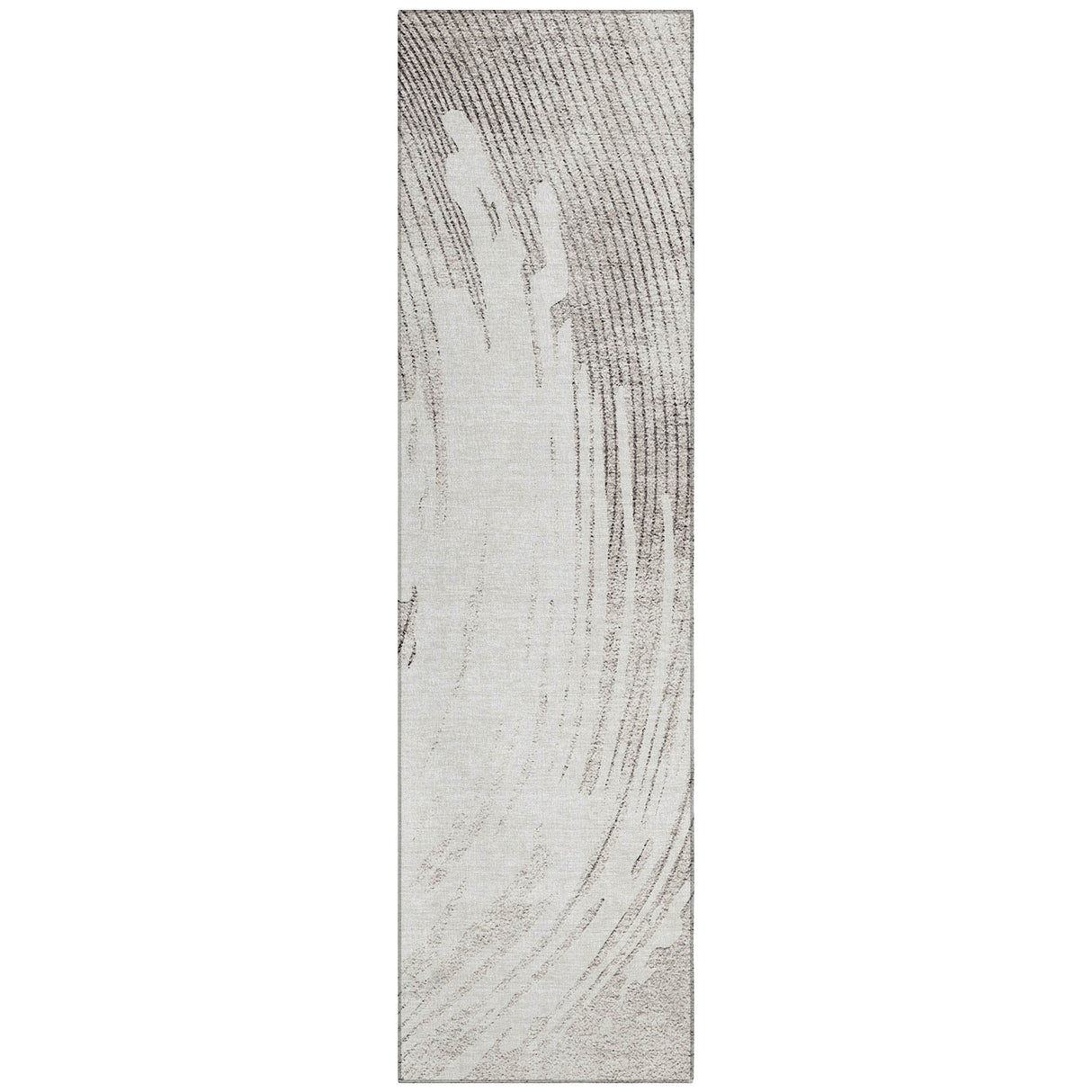 Addison Chantille ACN2133 Swirls Machine Made Transitional Ivory Rug