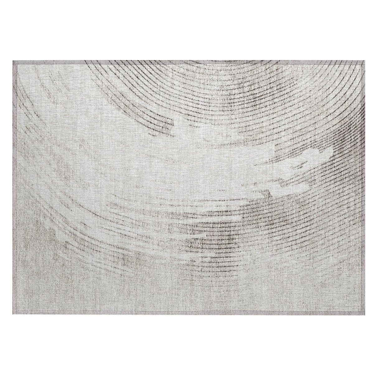 Addison Chantille ACN2133 Swirls Machine Made Transitional Ivory Rug