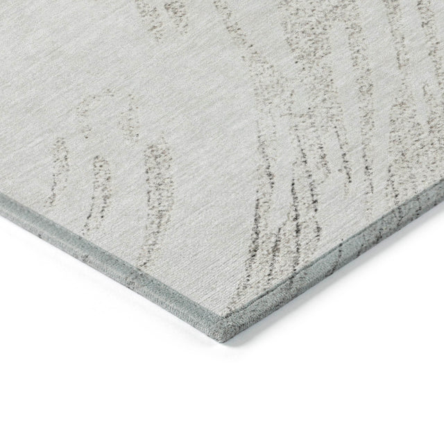 Addison Chantille ACN2133 Swirls Machine Made Transitional Ivory Rug