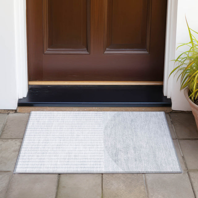 Addison Chantille ACN2134 Geometric Machine Made Transitional Blue Rug