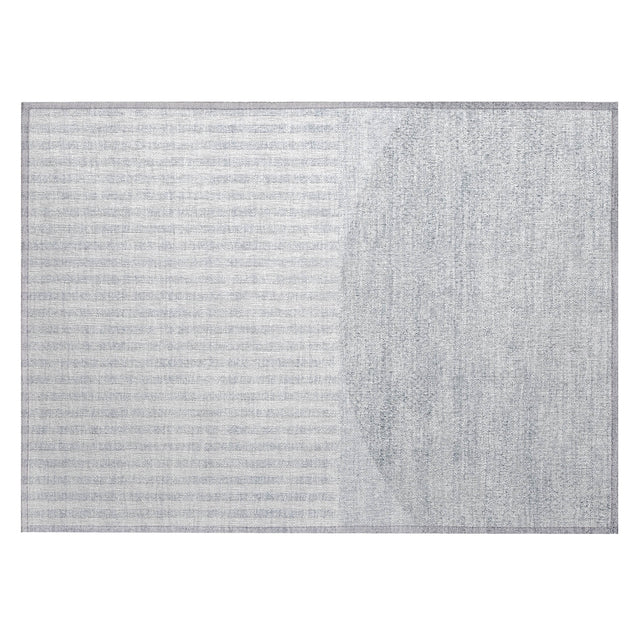 Addison Chantille ACN2134 Geometric Machine Made Transitional Blue Rug