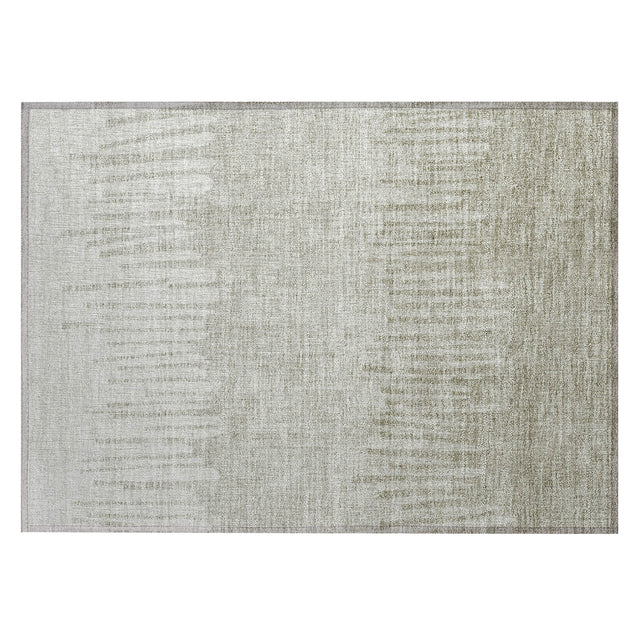 Addison Chantille ACN2135 Stripes Machine Made Transitional Putty Rug