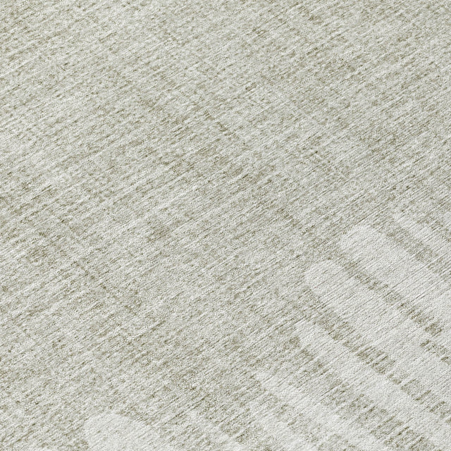 Addison Chantille ACN2135 Stripes Machine Made Transitional Putty Rug