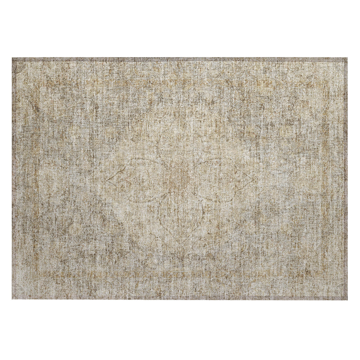 Addison Chantille ACN2136 Global Machine Made Traditional Beige Rug