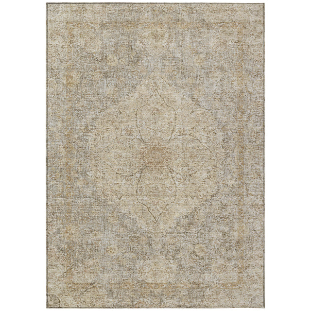 Addison Chantille ACN2136 Global Machine Made Traditional Beige Rug