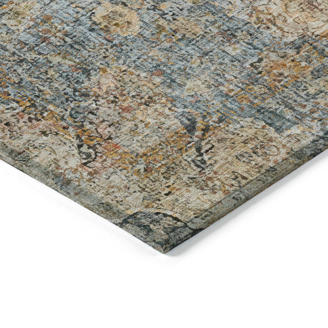 Addison Chantille ACN2136 Global Machine Made Traditional Blue Rug