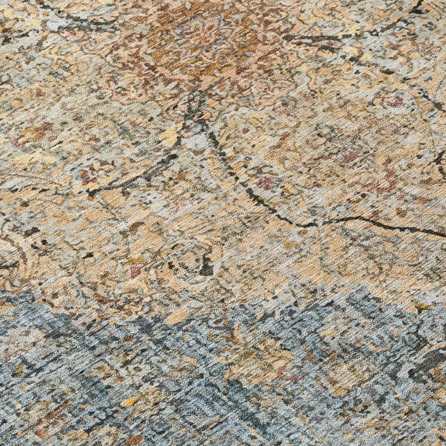 Addison Chantille ACN2136 Global Machine Made Traditional Blue Rug