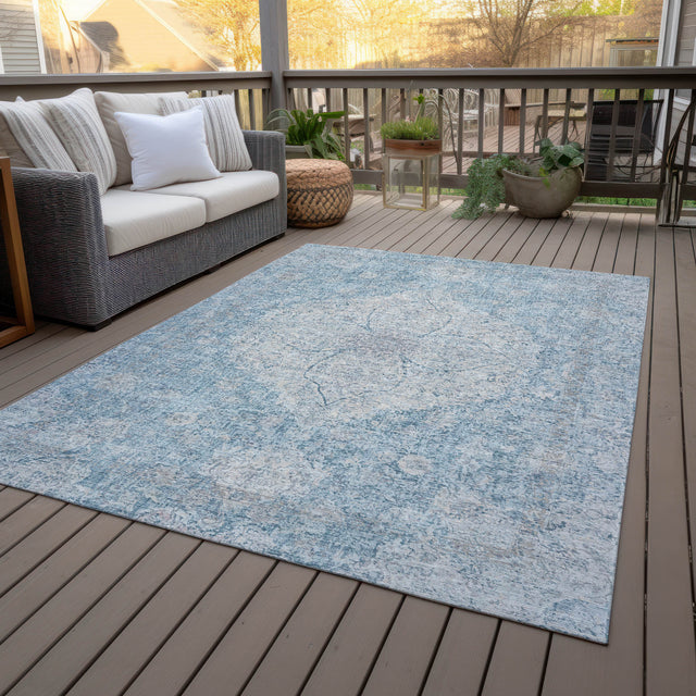 Addison Chantille ACN2136 Global Machine Made Traditional Denim Rug