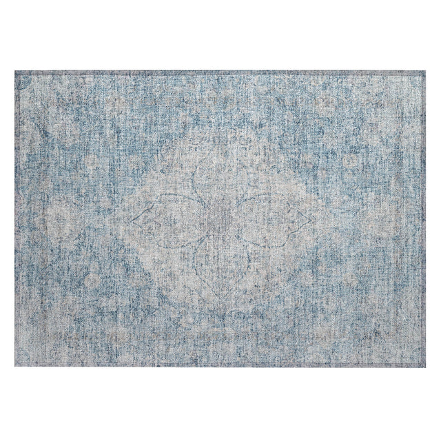 Addison Chantille ACN2136 Global Machine Made Traditional Denim Rug