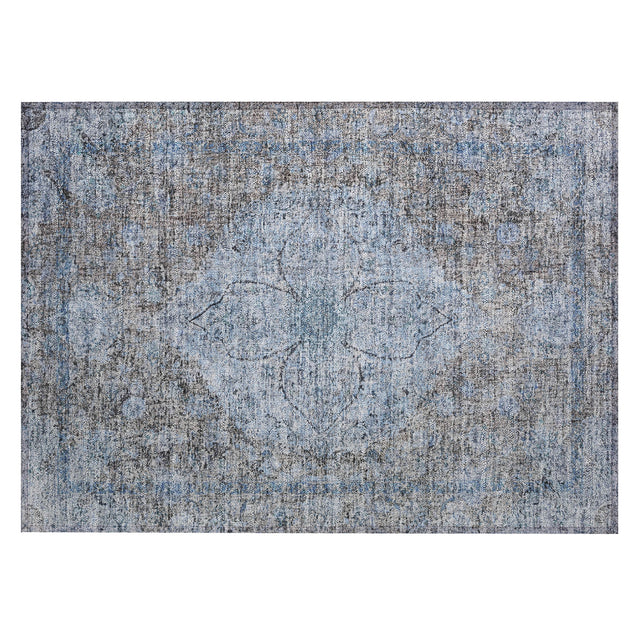 Addison Chantille ACN2136 Global Machine Made Traditional Gray Rug