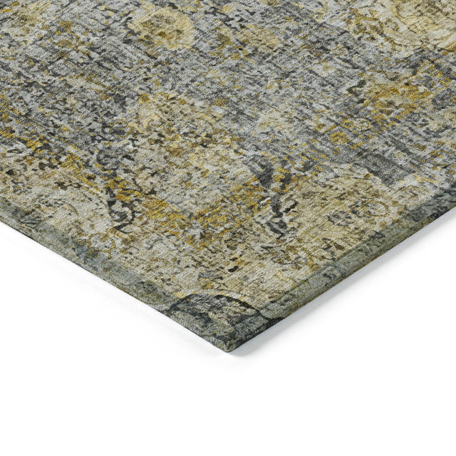 Addison Chantille ACN2136 Global Machine Made Traditional Pewter Rug