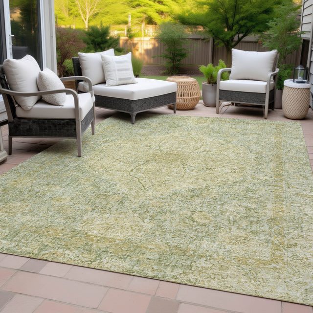 Addison Chantille ACN2136 Global Machine Made Traditional Sage Rug