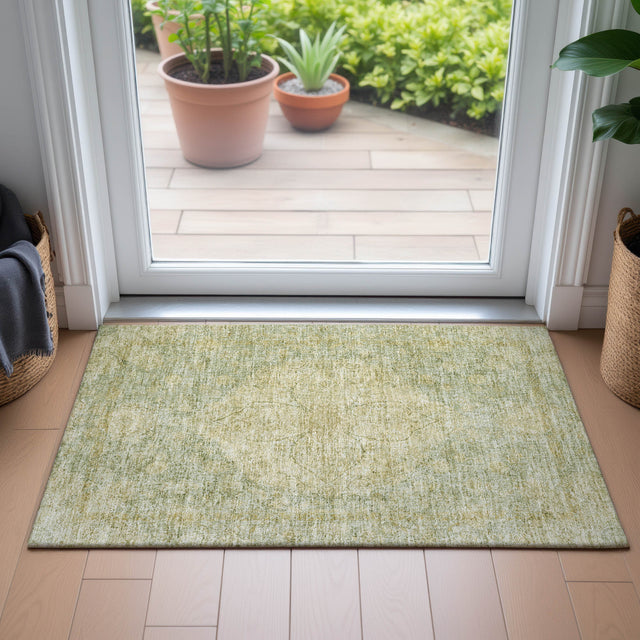 Addison Chantille ACN2136 Global Machine Made Traditional Sage Rug