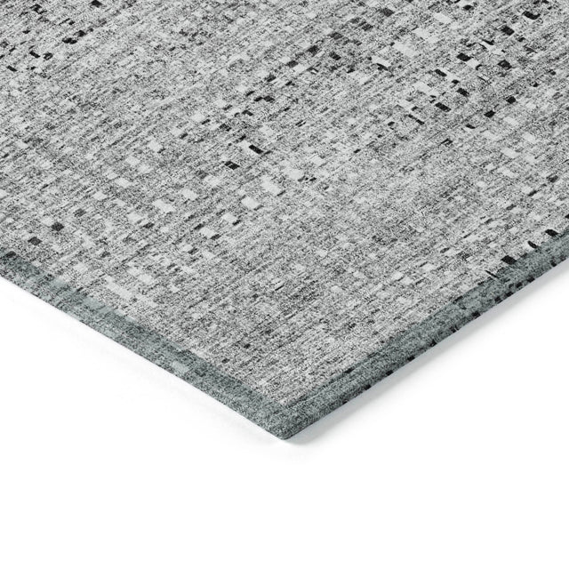 Addison Chantille ACN2137 Stripes Machine Made Transitional Gray Rug