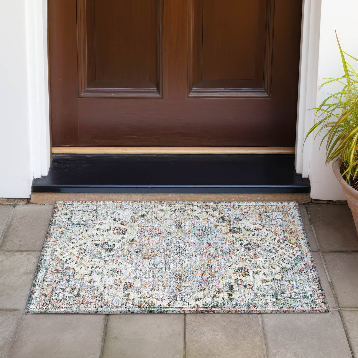 Addison Chantille ACN2138 Global Machine Made Traditional Sage Rug