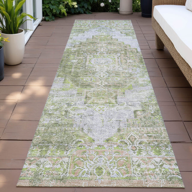 Addison Chantille ACN2140 Global Machine Made Traditional Aloe Rug